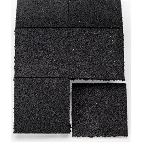 Aircobase anti-tril rubber tegelset (10 stuks) - 100x100x10, Doe-het-zelf en Verbouw, Verwarming en Radiatoren, Verzenden