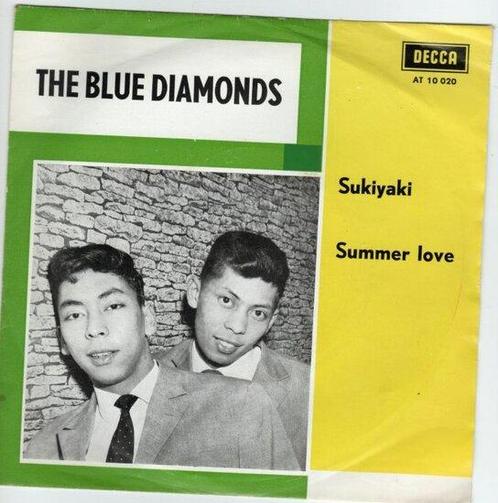 Blue Diamonds - Sukiyaki + Summer love (Vinylsingle), Cd's en Dvd's, Vinyl Singles, Verzenden