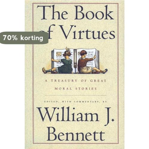 The Book of Virtues 9780671683061 William Bennett, Boeken, Overige Boeken, Gelezen, Verzenden