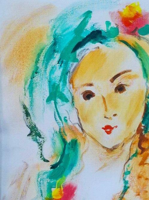 Ernesto Treccani (1920-2009) - Senza titolo, Antiek en Kunst, Kunst | Schilderijen | Modern