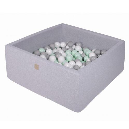 Ballenbak vierkant | Licht grijs | 400 ballen (Speelgoed), Kinderen en Baby's, Speelgoed | Educatief en Creatief, Nieuw, Ophalen of Verzenden