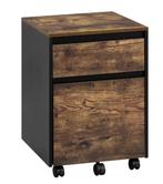 Mobiele Dossierkast met 2 Lades – 40 cm Vintage Wit, Verzenden, Nieuw in verpakking