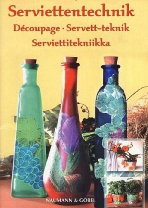 Découpage Serviettentechnik (4 - sprachig: d, it, fr, nl) –, Boeken, Overige Boeken, Zo goed als nieuw, Verzenden