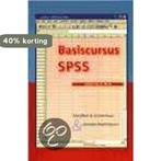 Basiscursus Spss / Versie 10, 11 En 12 9789023240495, Verzenden, Zo goed als nieuw, Manfred te Grotenhuis