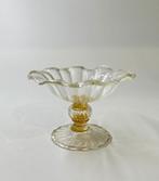 Murano - Kom op een voet - Glas, Antiek en Kunst, Antiek | Glas en Kristal