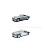 1962 AUSTIN HEALEY 3000 MKS I & II INSTRUCTIEBOEKJE ENGELS, Auto diversen, Handleidingen en Instructieboekjes