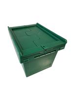 Distributiebak 400x300x273 mm nestbaar, groen, gebruikt -, Doe-het-zelf en Verbouw, Kratten en Dozen, Gebruikt, Minder dan 50 cm