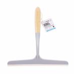 Benson Wisser met bamboe handgreep - 24,5 cm - grijs - ku..., Ophalen of Verzenden