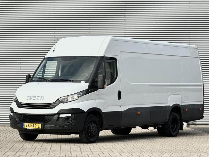 Iveco Daily 35C16V 2.3 L4H2 automaat, Auto's, Bestelauto's, Lease, Automaat, Wit, Iveco, Financial lease, Stof, Diesel, ABS, Airconditioning