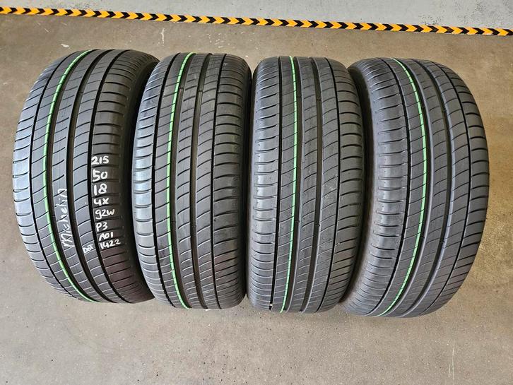 215/50/18 92W MICHELIN P3 AO1 7MM PROFIEL DEMO, Auto-onderdelen, Banden en Velgen, 18 inch, Erkend duurzaam, Zomerbanden, 215 mm
