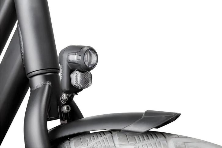 Koplamp Axa Nox City Auto/Off 4 Lux -  incl. batterijen, Fietsen en Brommers, Fietsaccessoires | Fietsverlichting, Nieuw, Verzenden
