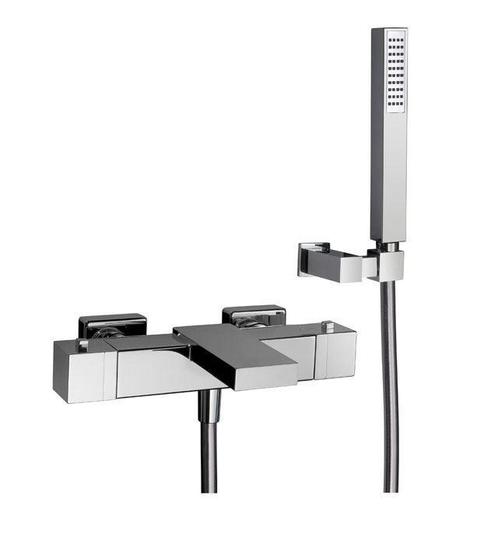 Huber Ego Thermostatische badmengkraan 193EG01HCR, Doe-het-zelf en Verbouw, Sanitair, Kraan, Nieuw, Chroom, Ophalen of Verzenden