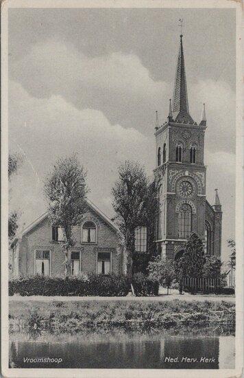 VROOMSHOOP - Ned. Herv. Kerk, Verzamelen, Ansichtkaarten | Nederland, Verzenden