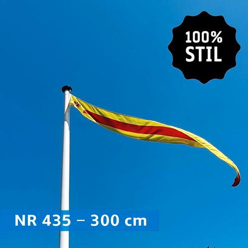 NR 435: Wimpel Zuid-Holland 100% stil-300cm (zonder stokje, Diversen, Vlaggen en Wimpels, Nieuw