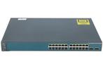 Cisco Catalyst 3560 WS-C3560V2-24PS-E + 2 SFP Netwerk Switch, Ophalen of Verzenden, Zo goed als nieuw