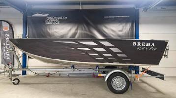 Brema 450 Fishing  Pro Tiller Aluminium visboot uit voorraad beschikbaar voor biedingen