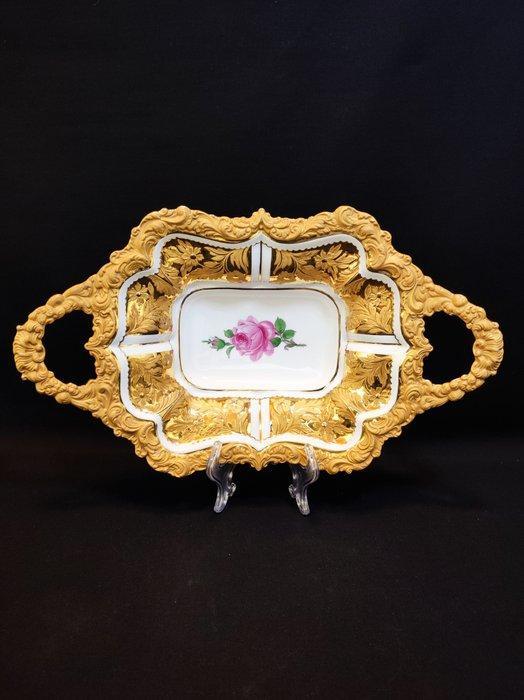 Meissen - Schotel - Prunkschale 35,3x21,0x8,3 cm, Antiek en Kunst, Antiek | Glas en Kristal