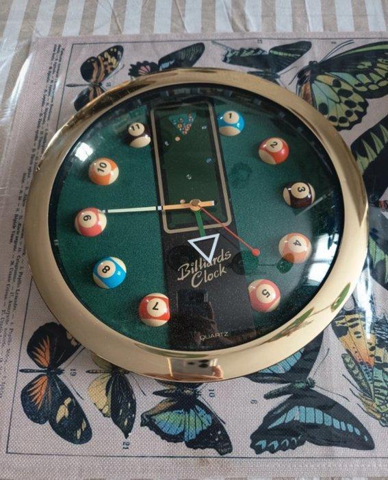 Wandklok - Rare & vintage Billiards Clock - Billiards -, Antiek en Kunst, Kunst | Designobjecten