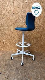 Baliestoel - laboratoriumstoel - LaPalma - Blauw - Tweed..., Zakelijke goederen, Kantoor en Winkelinrichting | Kantoormeubilair en Inrichting