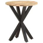 Bijzettafel Mangohout | 48cm | Tweedekansje | Nu Kopen!, Huis en Inrichting, Tafels | Bijzettafels, 45 tot 60 cm, Minder dan 55 cm