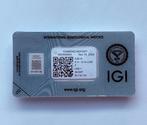 1 pcs Diamant (Natuurlijk) - 0.90 ct - Rond - F - VVS1 -, Nieuw