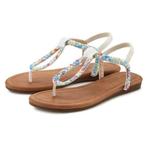 Lascana Teenslippers Sandaal in kleurrijke vlecht-look VEGAN, Verzenden, Nieuw