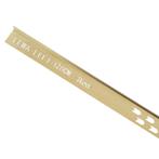 REA Douchestrip - Geborsteld goud - Links - 120 cm - Aanp..., Doe-het-zelf en Verbouw, Sanitair, Ophalen of Verzenden, Nieuw