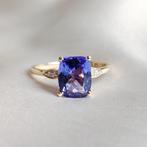 Trouwring - 14 karaat Geel goud - 2.00ct. tw. Tanzaniet -