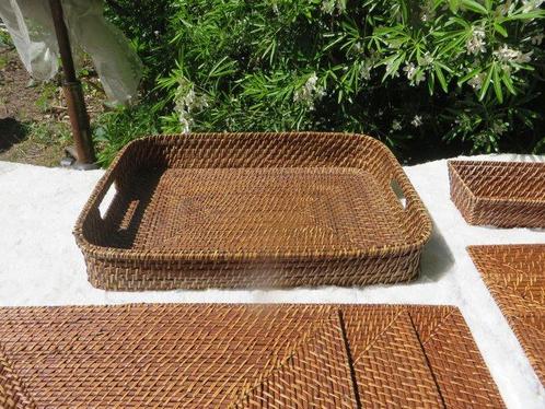 Ambachtelijk vervaardigd - Onderbord (8) - Anyaman Rotan’, Antiek en Kunst, Curiosa en Brocante