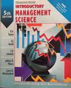 Introduction to Management Science 9780139064395, Zo goed als nieuw