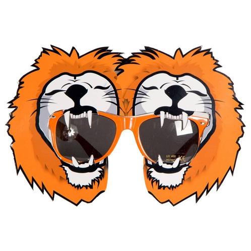 Oranje Bril Leeuw, Hobby en Vrije tijd, Feestartikelen, Nieuw, Verzenden