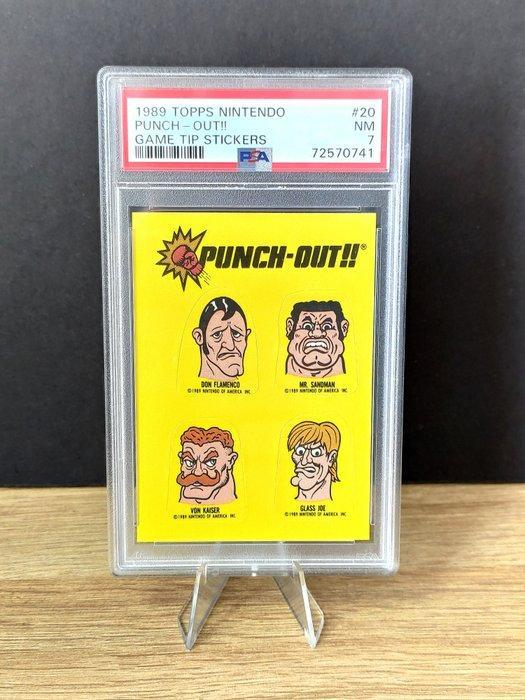 1989 Topps Nintendo - Game Tip Sticker - Punch-Out - Vintage, Verzamelen, Overige Verzamelen