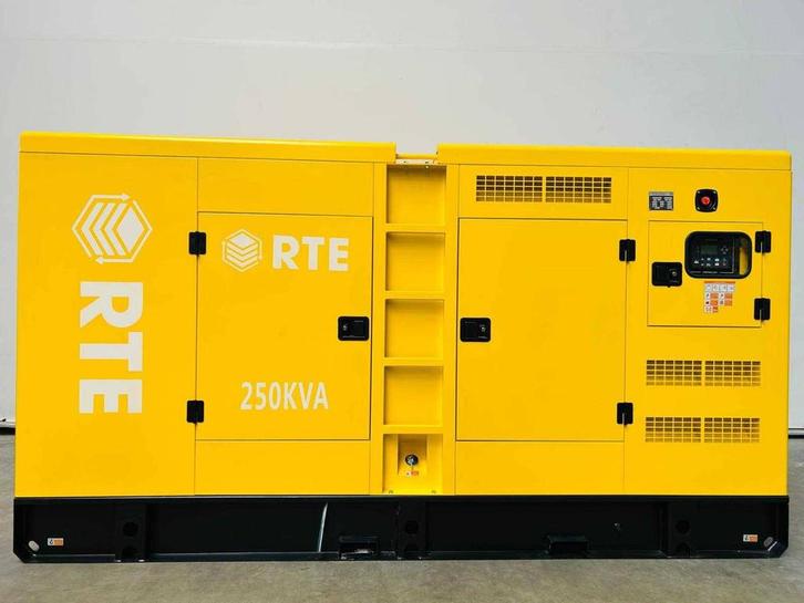 Veiling: Generator RTE 7155 Diesel 250kVA 2004 Nieuw, Zakelijke goederen, Machines en Bouw | Aggregaten, Ophalen