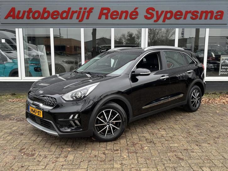 Zakelijke Lease |  Kia Niro 1.6 GDi Hybrid DynamicLine | Par, Auto's, Kia, Dealer onderhouden, Lease, Zwart, Automaat, SUV of Terreinwagen