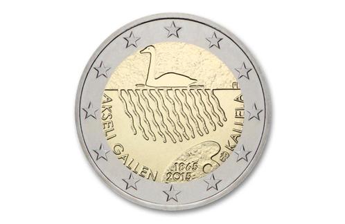 2 euro Akseli Gallen-Kallela 2015 - Finland, Postzegels en Munten, Munten | Europa | Euromunten, Verzenden