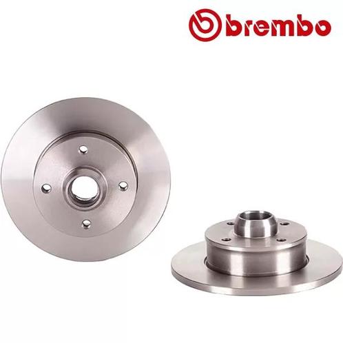 BREMBO Remschijf VW VOLKSWAGEN CORRADO 1.8 G60 achterzijde, Auto-onderdelen, Ophanging en Onderstel, Nieuw, Verzenden