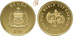10 Dollar 1,24 Gramm Feingoud Fifa Wm 2006 2005 Samoa: goud, Verzenden