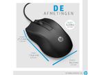 HP 100 - Bedrade Muis - Zwart, Verzenden, Zo goed als nieuw