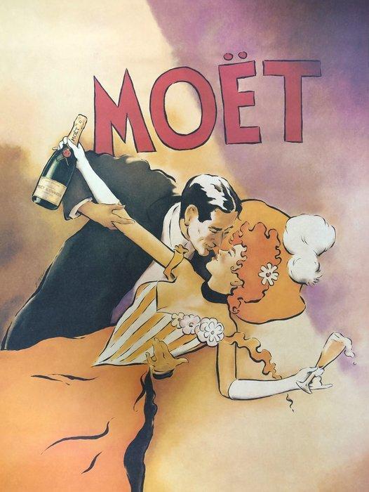 Vince Mcindoe - Moët & Chandon - Jaren 1980, Antiek en Kunst, Kunst | Tekeningen en Foto's