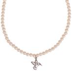 Parelketting Ivoorkleurige Imitatie Parels 6mm - Kindermaat, Ophalen of Verzenden, Nieuw