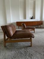Fauteuil (2) - Ash, Leder - Scandinavië, Antiek en Kunst