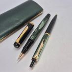 Pelikan - Ballpoint pen K150 + Rollerball R200 - Green, Nieuw