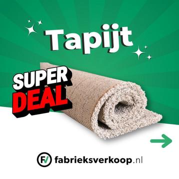 Mega tapijt uitverkoop | OP=OP | FABRIEKSVERKOOP beschikbaar voor biedingen