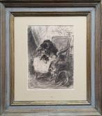 Henriette Ronner Knip (1821-1909) - Moeder poes en Spelende, Antiek en Kunst, Kunst | Schilderijen | Klassiek