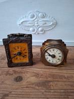 Wekker (2) - Lenzkirch - Messing, Brons, Emaille - 1900-1910