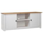 Tv-kast Panama Wit - OP=OP! Retro Look, Hoge Korting, 100 tot 150 cm, Nieuw, Ophalen of Verzenden, Minder dan 100 cm