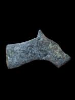 Oud-Romeins Brons Rare Fox Head Applique (Zonder