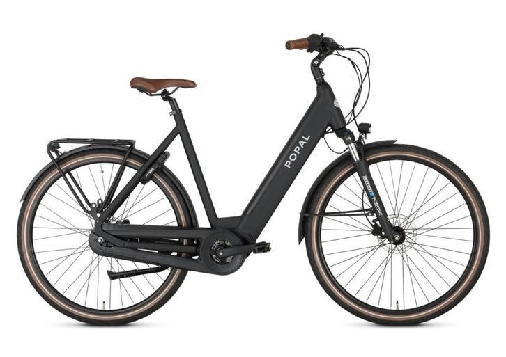 Popal Novel Elektrische Damesfiets 28 Inch Mat Zwart, Fietsen en Brommers, Elektrische fietsen, Nieuw, Ophalen of Verzenden