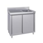GGM Gastro | Spoelbakkast ECO - 1000x600mm - met 1 spoelbak, Zakelijke goederen, Horeca | Keukenapparatuur, Verzenden, Nieuw in verpakking