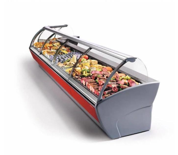 Verlichte Koeltoonbank | MAJOR 1955 VCA | 195,5x118,5x(H)..., Zakelijke goederen, Horeca | Keukenapparatuur, Verzenden